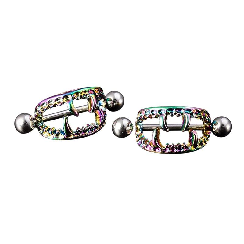 1pcs Stainless Steel Nipple Ri - Body Jewelry Barbell incelemesi ve fiyatı