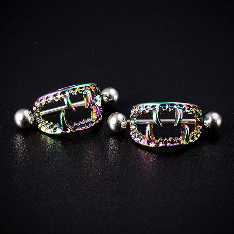 1pcs Stainless Steel Nipple Ri - Body Jewelry Barbell incelemesi ve fiyatı