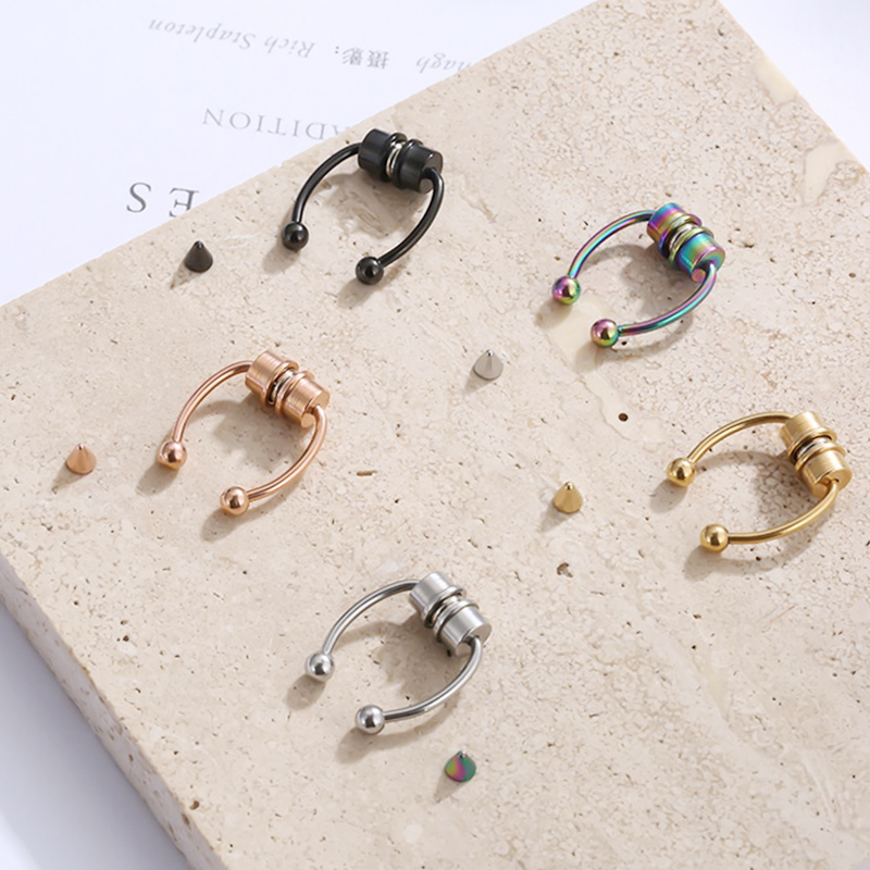 Women Fake Piercing Nose Ring  - Body Jewelry Online incelemesi ve fiyatı