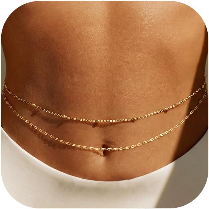 14K Gold Plated Waist Chain Wo - Body Jewelry Online incelemesi ve fiyatı